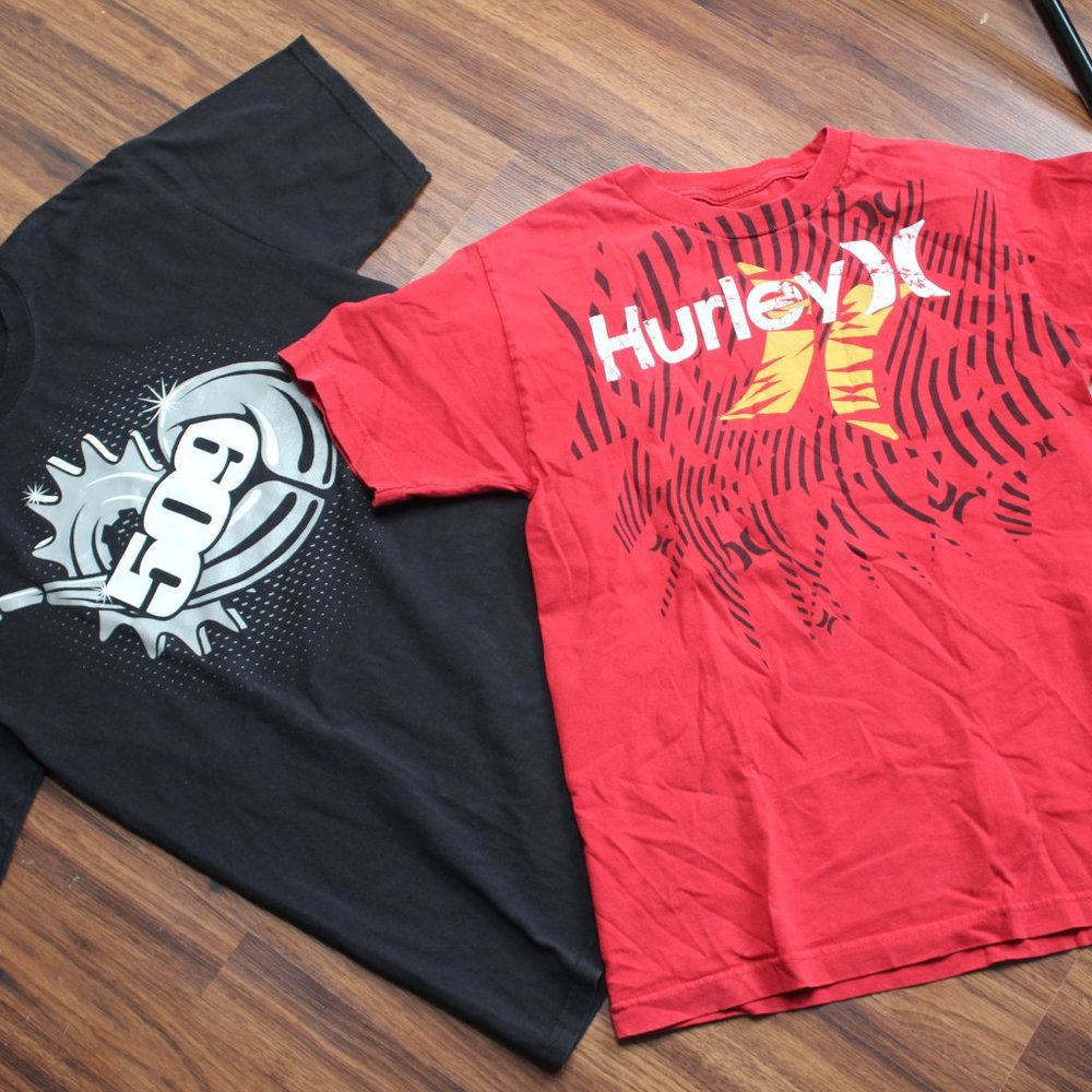 509 and Hurley tees